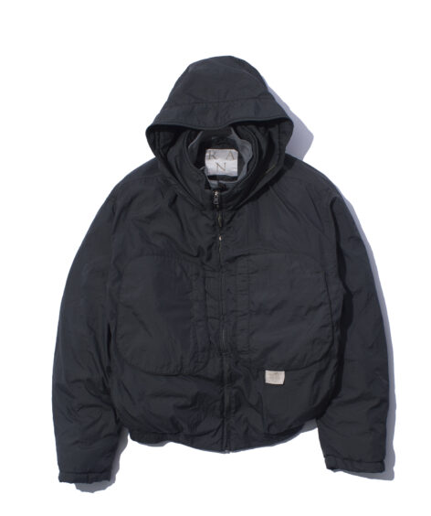 RANRA PURS PADDED NYLON HOODIE JACKET / ランラ パース パデッド ナイロン フーディージャケット