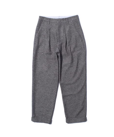 RANRA FOLD WOOL CHINO PANTS / ランラ フォールド ウール チノパンツ