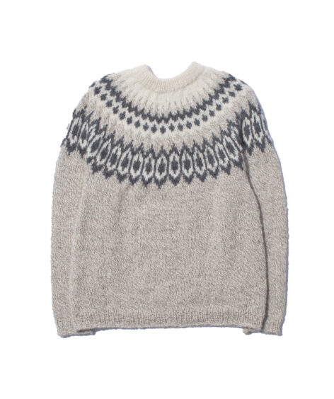 RANRA HRIM CREWNECK(YAK) / ランラ ヒリム クルーネック（ヤク）