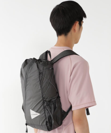 and wander sil daypack / アンドワンダー シル デイパック