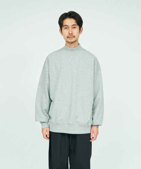 Fresh Service LIGHT OZ MOCK NECK SWEAT / フレッシュサービス ライトオンス モックネック スウェット
