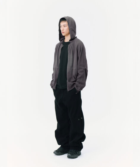 SAN SAN GEAR WASHED HOODIE ZIP-UP / サンサンギア ウォッシュド フーディ ズップアップ