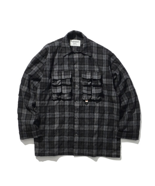 MOUNTAIN RESEARCH Phishing PKT Shirt  / マウンテンリサーチ フィッシング ポケット シャツ