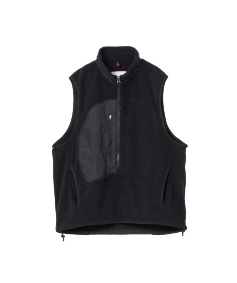 YDOT TECH FLEECE CIRCLE ANORAK VEST  / ワイドット テック フリース サークル アノラック ベスト