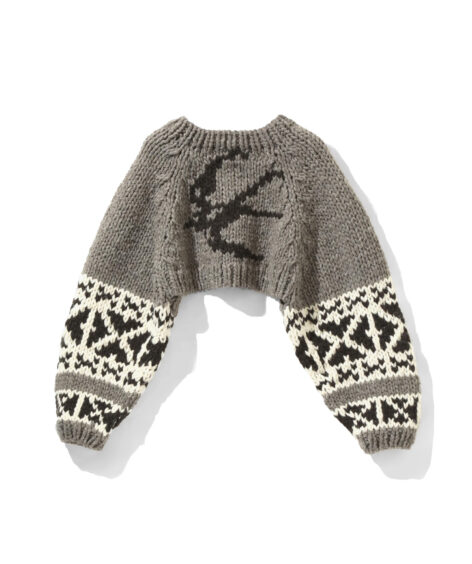RHODOLIRION Cowichan Knit Bolero  / ロドリリオン カウチン ニット ボレロ