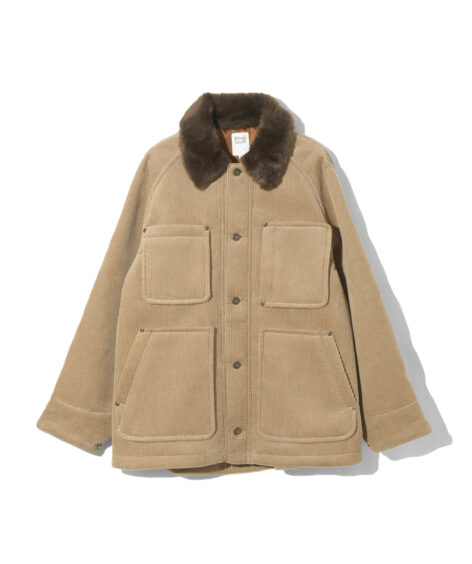 RHODOLIRION Work Coverall Jacket – Bonding Corduroy  / ロドリリオン ワーク カバーオール ジャケット – ボンディング コーデュロイ