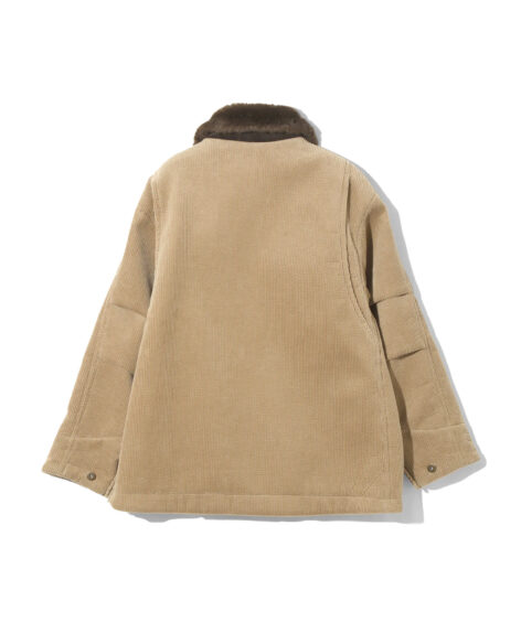 RHODOLIRION Work Coverall Jacket – Bonding Corduroy  / ロドリリオン ワーク カバーオール ジャケット – ボンディング コーデュロイ