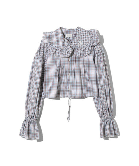 RHODOLIRION Monogram Stitch Spencer Shirt –  / ロドリリオン モノグラム ステッチ スペンサー シャツ