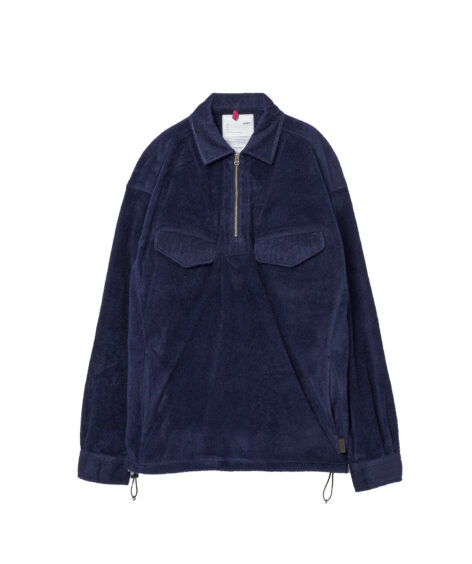 YDOT OCTA HALF ZIP SHIRT  / ワイドット オクタ ハーフジップ シャツ
