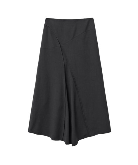 EE FRONT POCKET LONG  SKIRT  / イーイー フロントポケット ロングスカート