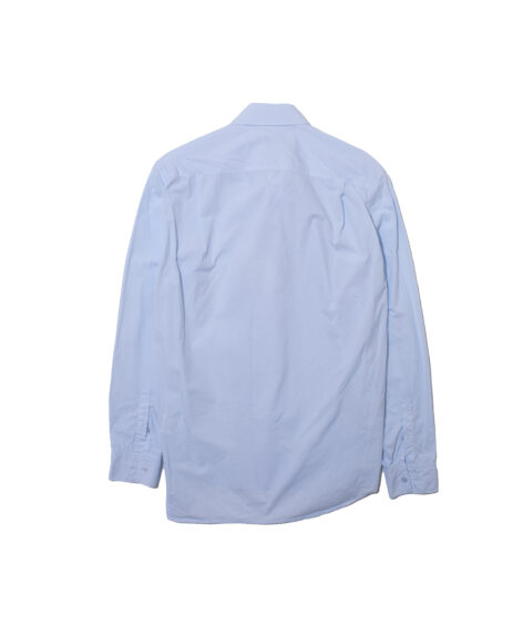 EE MENS GARMENT DYED CURVED SHIRT /イーイーメンズ ガーメントダイ カーブドシャツ