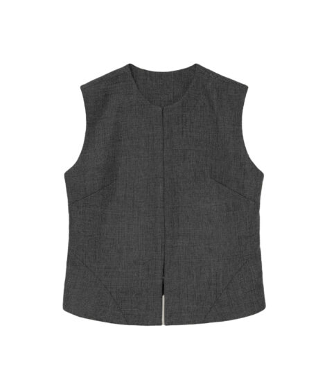 EE WOMENS OBLIQUE LINE VEST  / イーイー ウィメンズ オブリーク ベスト