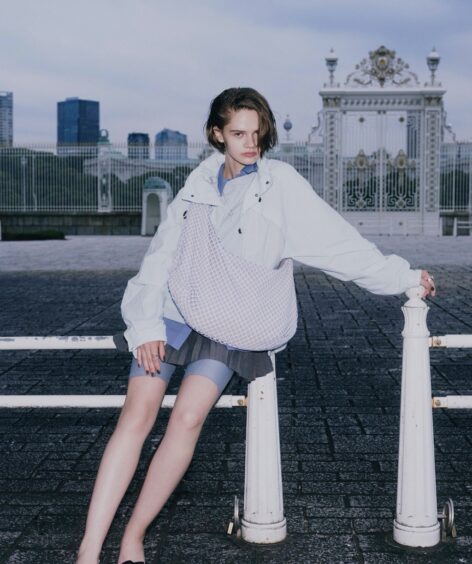 F/CE. MESH BIG SHOULDER TOTE / エフシーイー メッシュ ビッグ ショルダートート