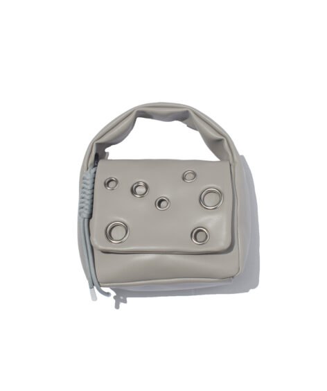 F/CE. TECH LEATHER EYELET MINI POACH / エフシーイー テックレザー アイレット ミニポーチ