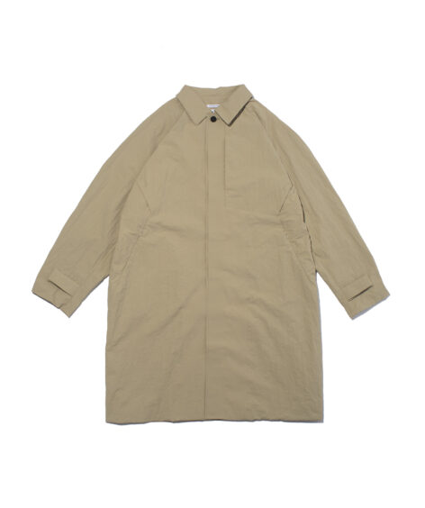 F/CE. PAPER NYLON BALMACAAN COAT / エフシーイー ペーパーナイロン バルマカーン コート