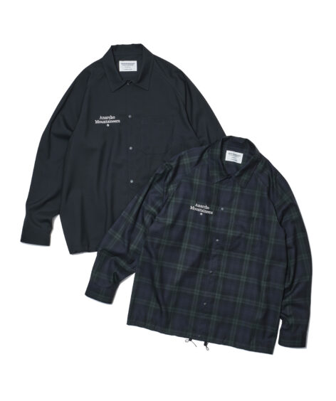 MOUNTAIN RESEARCH Merino Coach Shirt / マウンテンリサーチ メリノ コーチ シャツ