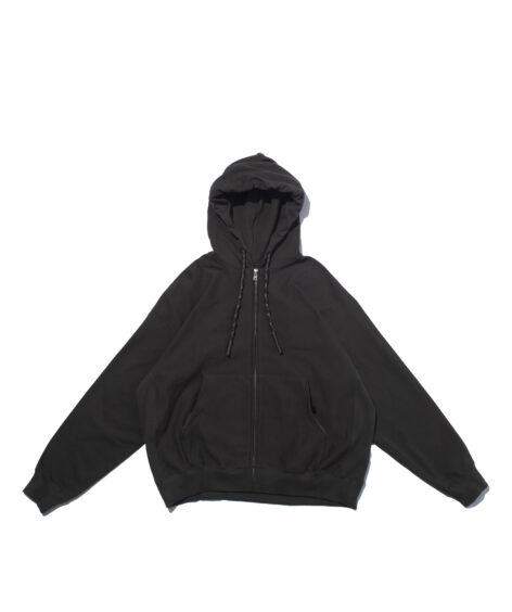 ※予約商品 DOUBLE LAYERED POCKET ZIP HOODIE / ダブル レイヤード ポケット ジップ フーディ
