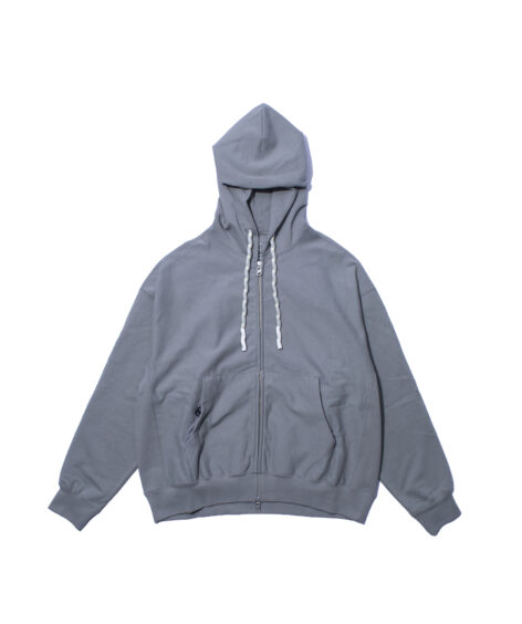 ※予約商品 DOUBLE LAYERED POCKET ZIP HOODIE / ダブル レイヤード ポケット ジップ フーディ