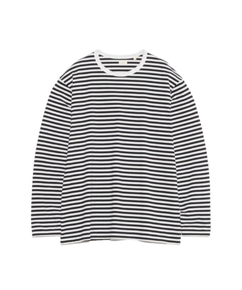 NANAMICA COOLMAX Stripe Jersey L/S Tee / ナナミカ クールマックス ストライプ ジャージー ロングスリーブ ティー