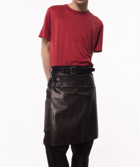 OMAR AFRIDI WRAPPED SKIRT / オマールアフリディ ラップド スカート