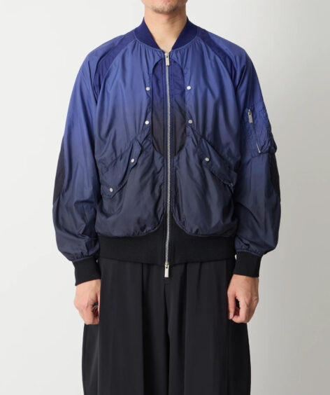 White Mountaineering GARMENT DYE MILITARY BLOUSON / ホワイトマウンテニアリング ガーメントダイ ミリタリー ブルゾン