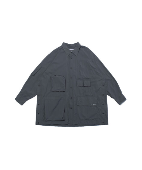 F/CE. PERTEX UTILITY LONGLINE SHIRT / エフシーイー パーテックス ユーティリティ ロングライン シャツ