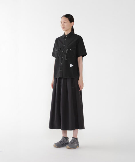 and wander oversized cargo skirt  / アンドワンダー オーバーサイズド カーゴスカート