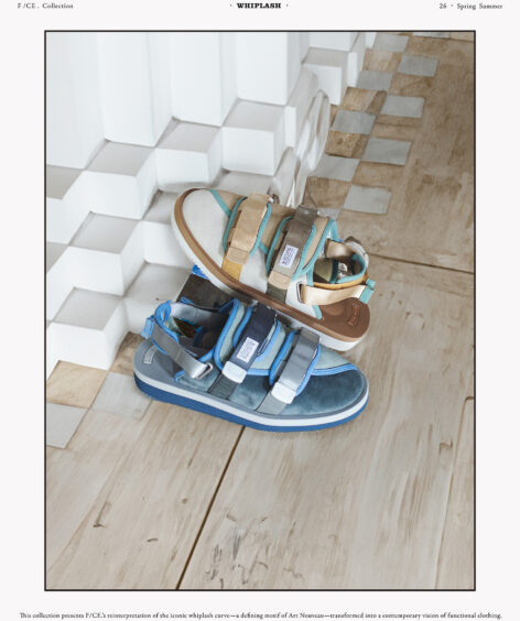 F/CE. × SUICOKE ZAVOT-VS BY F/CE. / エフシーイー × スイコック ザヴォット-VS バイ F/CE