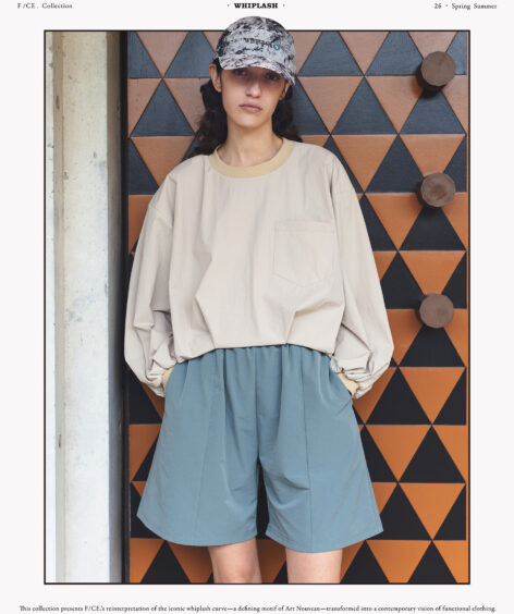 F/CE. BALLOON PULLOVER SHIRT / エフシーイー バルーン プルオーバー シャツ