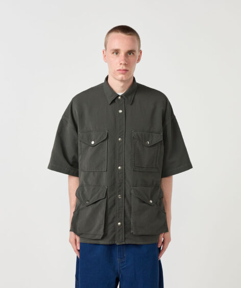 TNF PURPLE LABEL Garment Dyed ALPHADRY Field S/S Shirts / ザ・ノース・フェイス パープルレーベル ガーメントダイ アルファドライ フィールド S/S シャツ