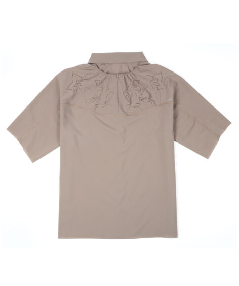 SATISFY PeaceShell River Shirt Short Sleeves / サティスファイ ピースシェル リバー シャツ ショートスリーブ