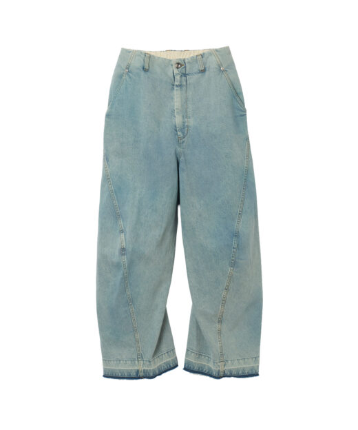 YDOT 3D DENIM TROUSERS BUGGY / ワイドット 3D デニム トラウザーズ バギー