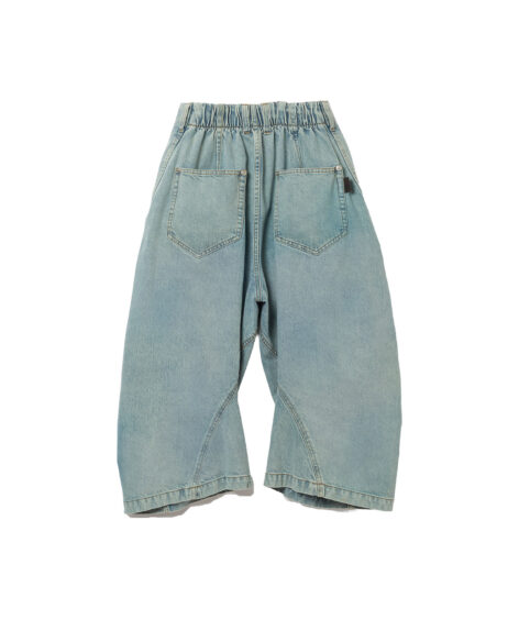 YDOT 3D DENIM TROUSERS CROPPED / ワイドット 3D デニム トラウザーズ クロップド