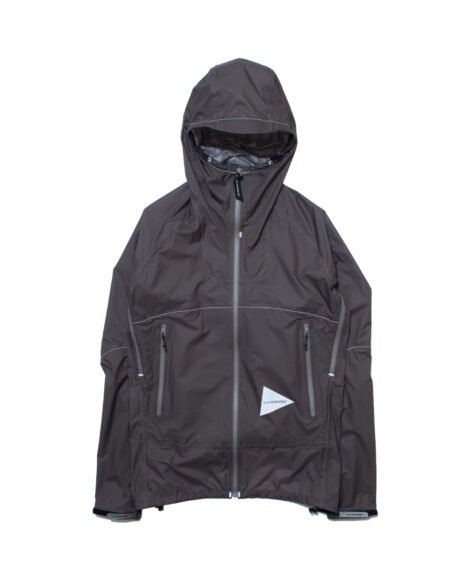 and wander 3L UL rain jacket / アンドワンダー 3レイヤー UL レインジャケット