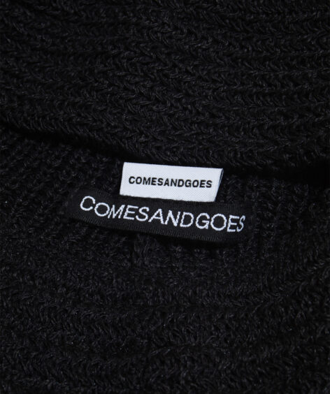 COMESANDGOES 和紙 KNIT BALLOON HAT / カムズアンドゴーズ ワシ ニット バルーン ハット