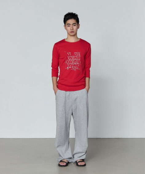 SAN SAN GEAR LATTICE T-SHIRT / サンサンギア ラティス Tシャツ