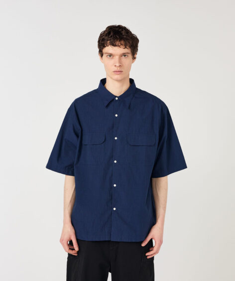 NANAMICA Regular Collar S/S Shirt / ナナミカ レギュラー カラー ショートスリーブ シャツ