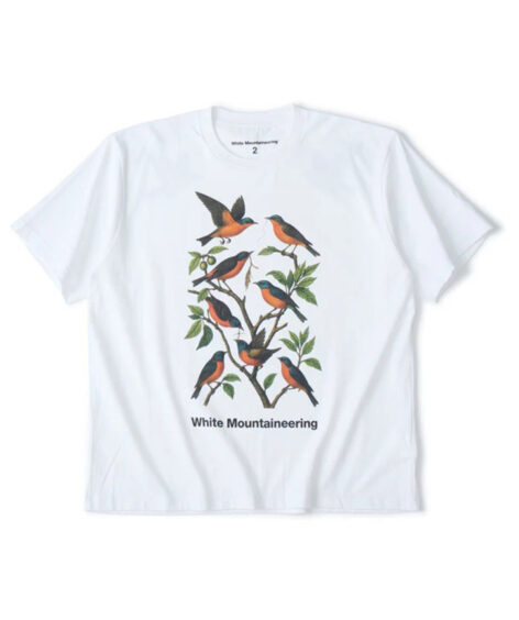 White Mountaineering HUMMINGBIRD T-SHIRT / ホワイトマウンテニアリング ハミングバード Tシャツ