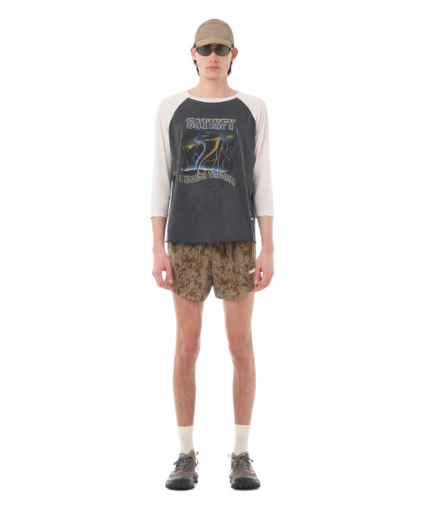 SATISFY MothTech Baseball Tee / サティスファイ モステック ベースボール Tシャツ