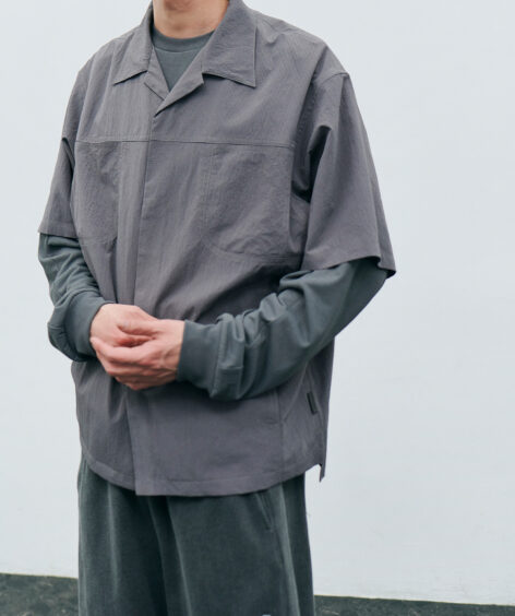 YDOT AIR VENT OPEN COLLAR S/S SHIRT / ワイドット エア ベント オープンカラー S/S シャツ