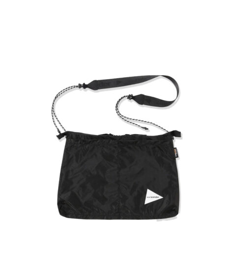 and wander sil sacoche / アンドワンダー シル サコッシュ