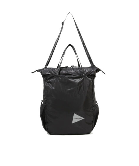 and wander sil tote bag / アンドワンダー シル トートバッグ