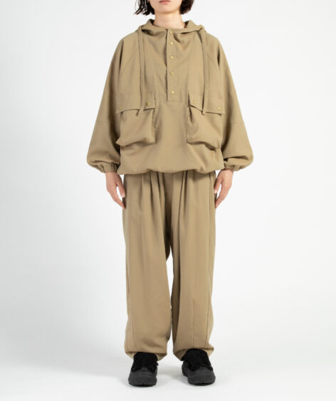 F/CE. CHAMBRAY STRETCH ANORAK SHIRT / エフシーイー シャンブレー ストレッチ アノラック シャツ