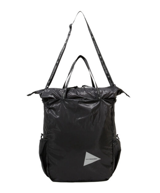and wander sil tote bag / アンドワンダー シルトートバッグ