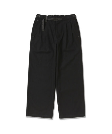 and wander REWOOL tweed wide pants / アンドワンダー リウール ツイード ワイドパンツ