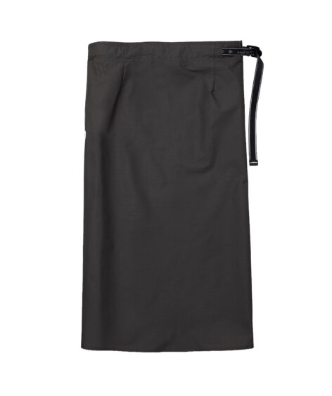 and wander rain wrap skirt / アンドワンダー