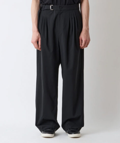 White Mountaineering SOLOTEX 4 TUCK WIDE PANTS / ホワイトマウンテニアリング ソロテックス 4タック ワイドパンツ