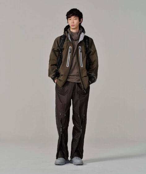 and wander 3L rain pants / アンドワンダー 3レイヤー レインパンツ