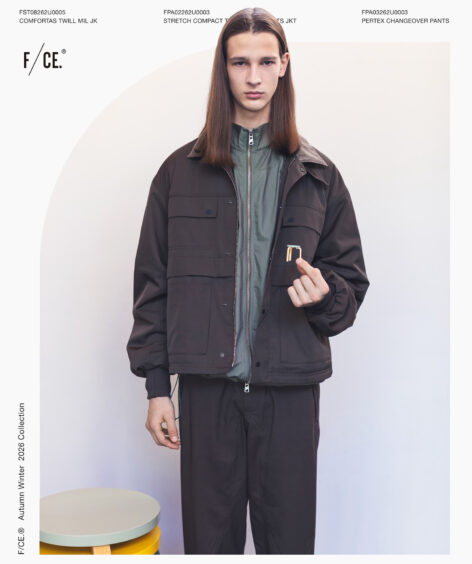 F/CE. COMFORTAS TWILL MIL JK / エフシーイー コンフォータス ツイル ミル ジャケット