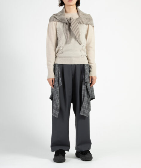 F/CE. DIMENSIONAL KNIT SCARF / エフシーイー ディメンショナル ニット スカーフ